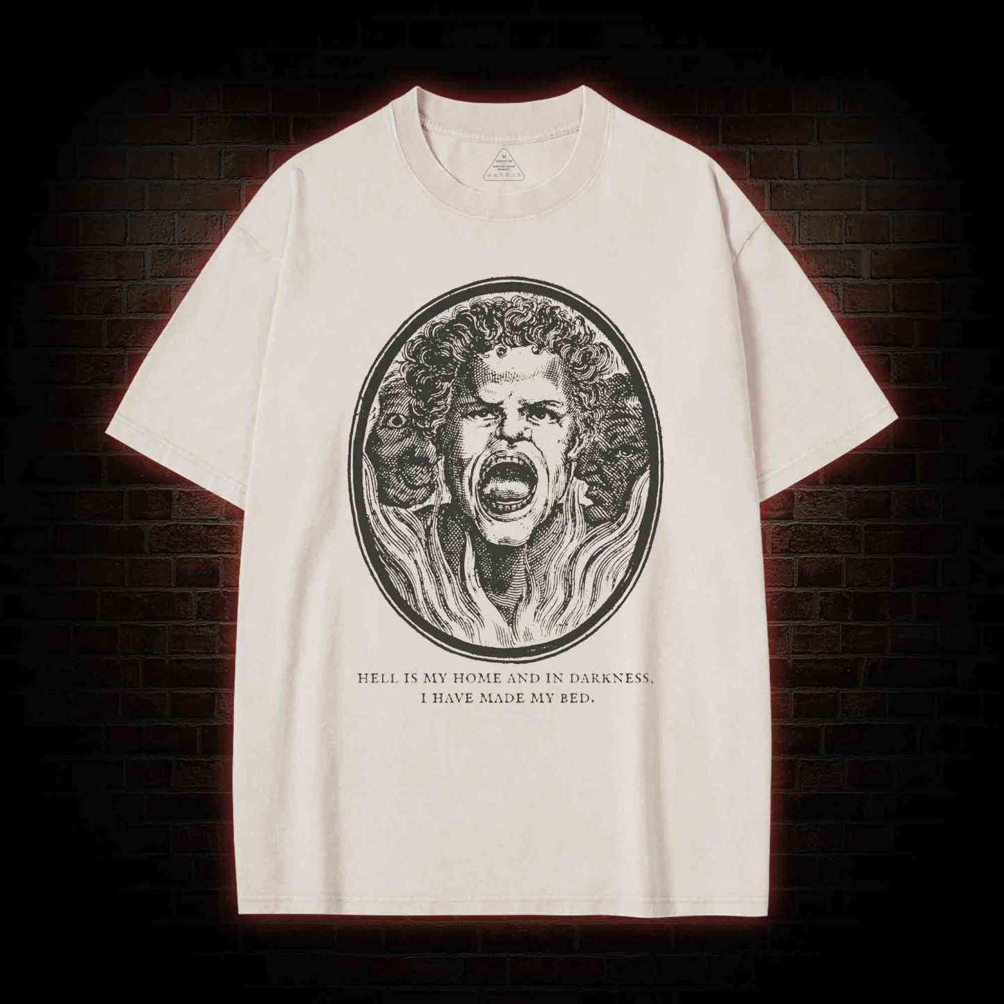 I Have Made My Bed Washed T-shirt