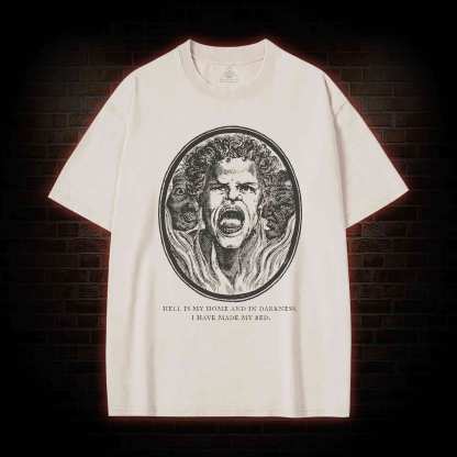 I Have Made My Bed Washed T-shirt