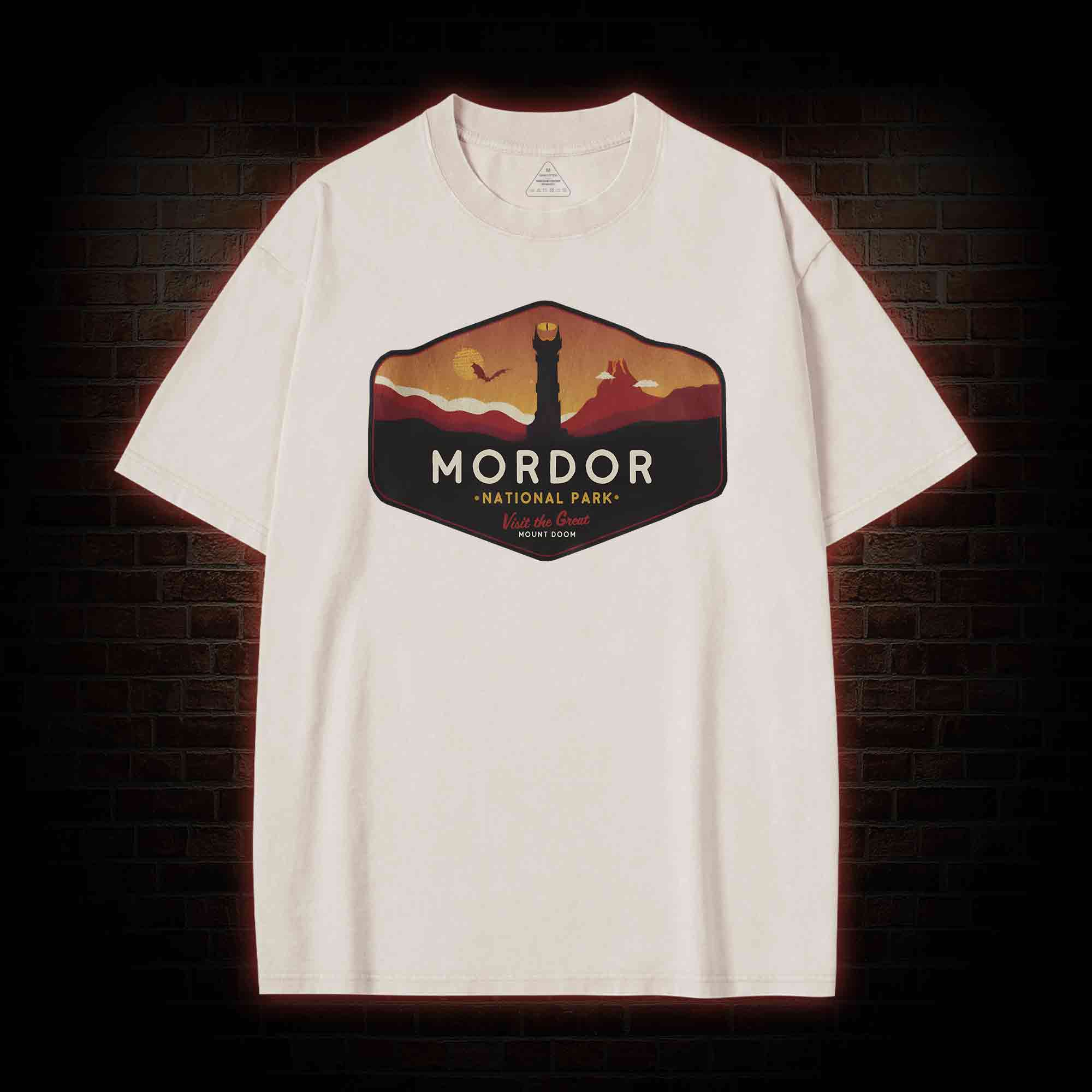 Mordor National Park Washed T-shirt