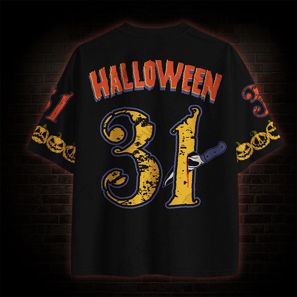 Pumpkin Carving Party Mesh Jersey