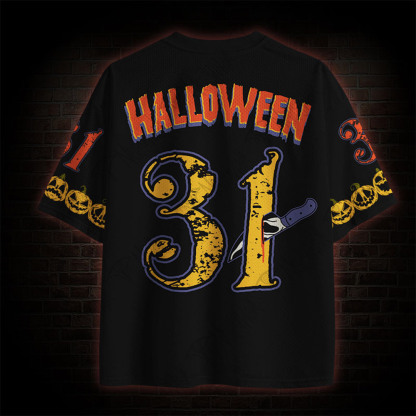 Pumpkin Carving Party Mesh Jersey