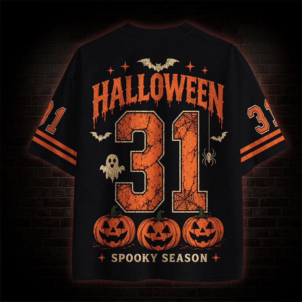 Trick or Coffee Mesh Jersey
