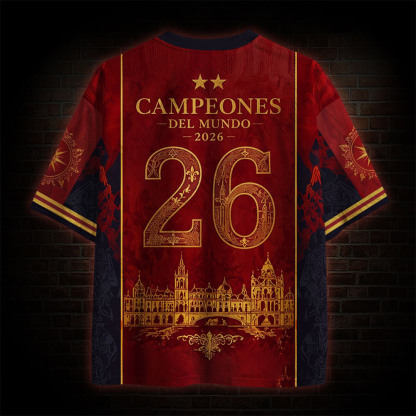 ESPAÑA Campeones Del Mundov Mesh Jersey