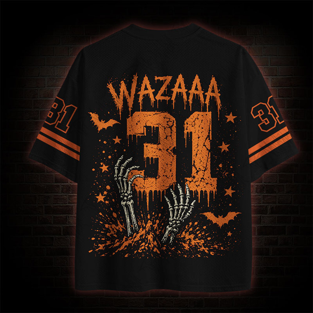 Wazaaa Stay Creepy Mesh Jersey