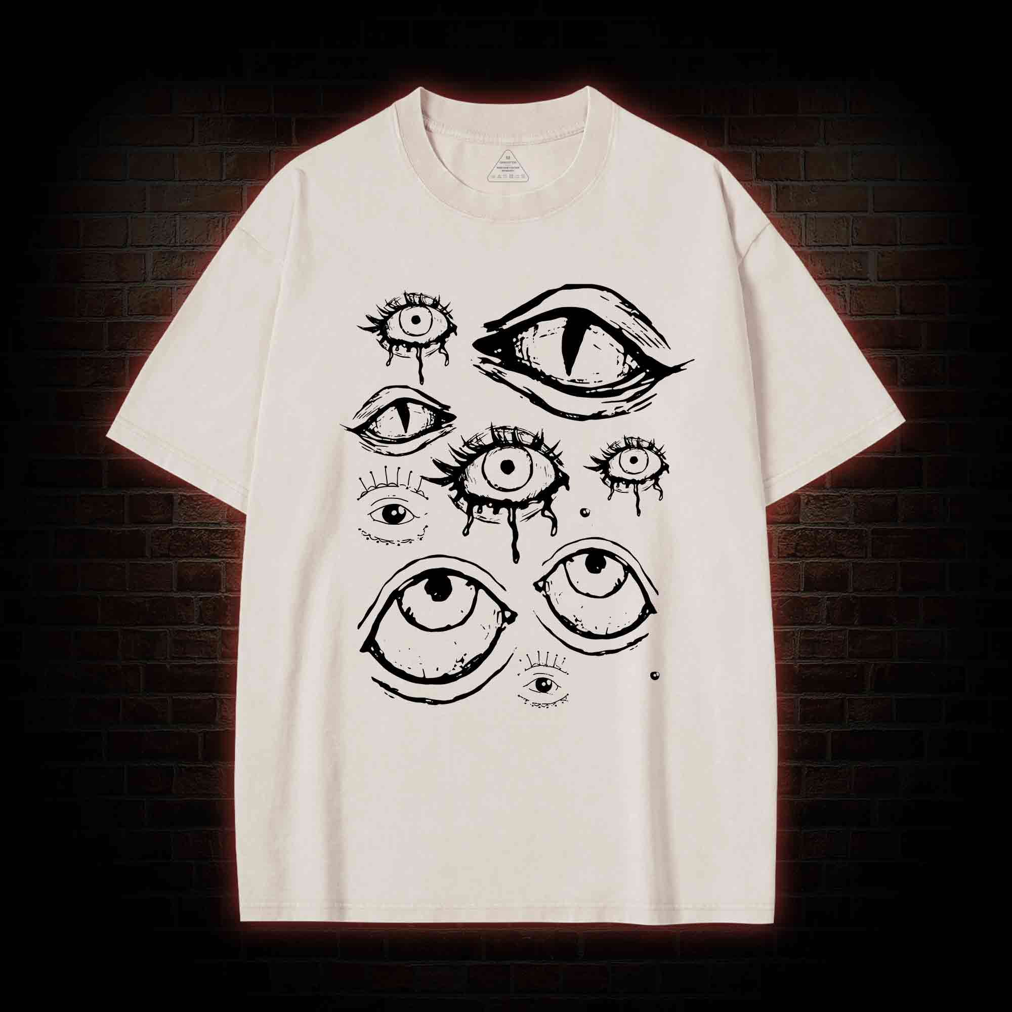 Grunge Eye Washed T-shirt