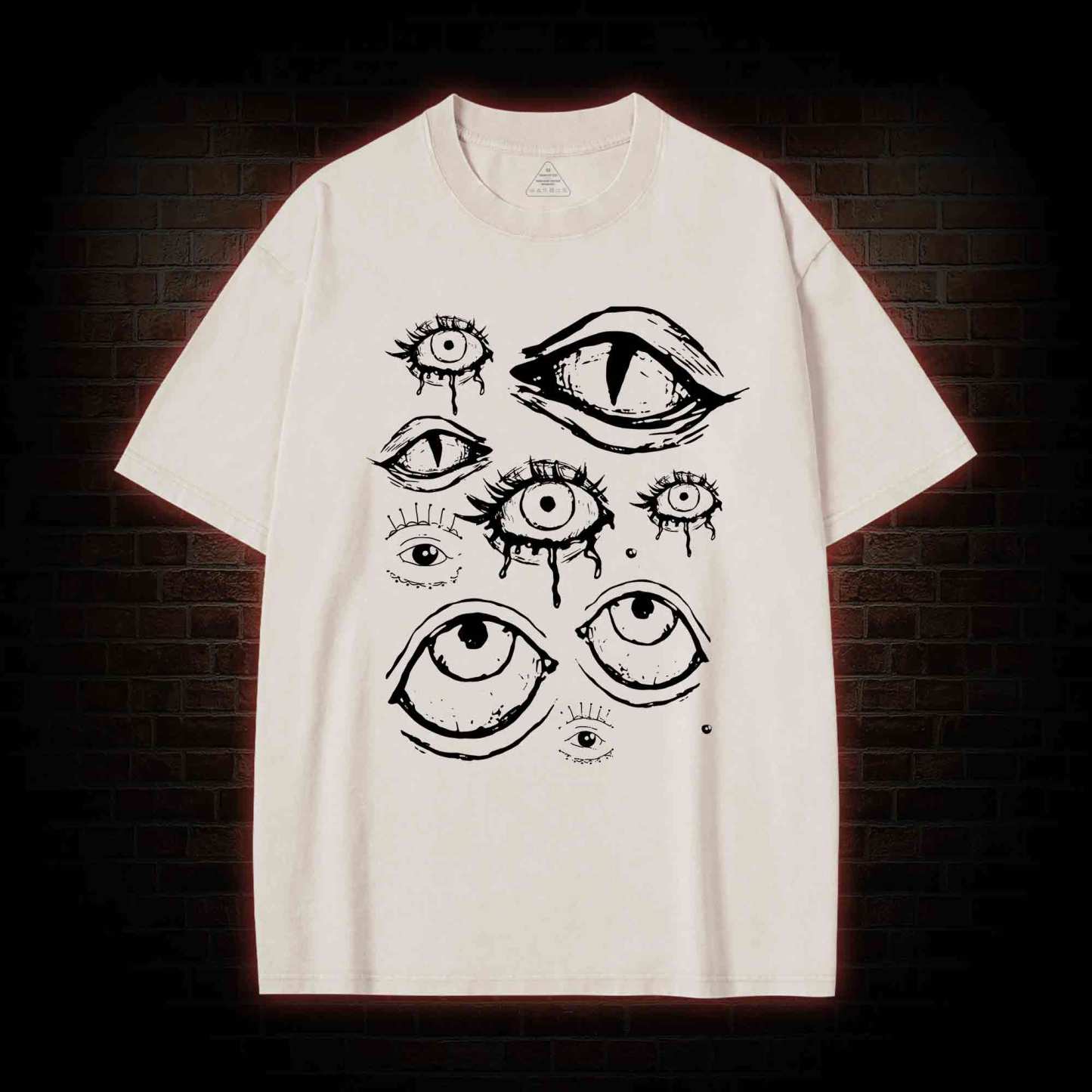Grunge Eye Washed T-shirt