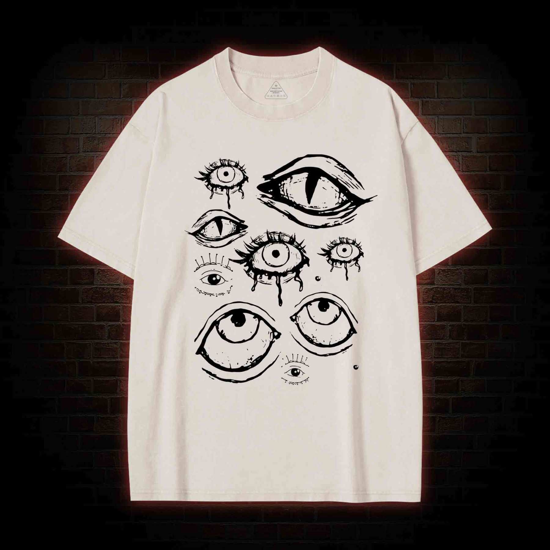 Grunge Eye Washed T-shirt