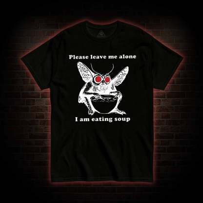 Mothman Eating Soup T-shirt 