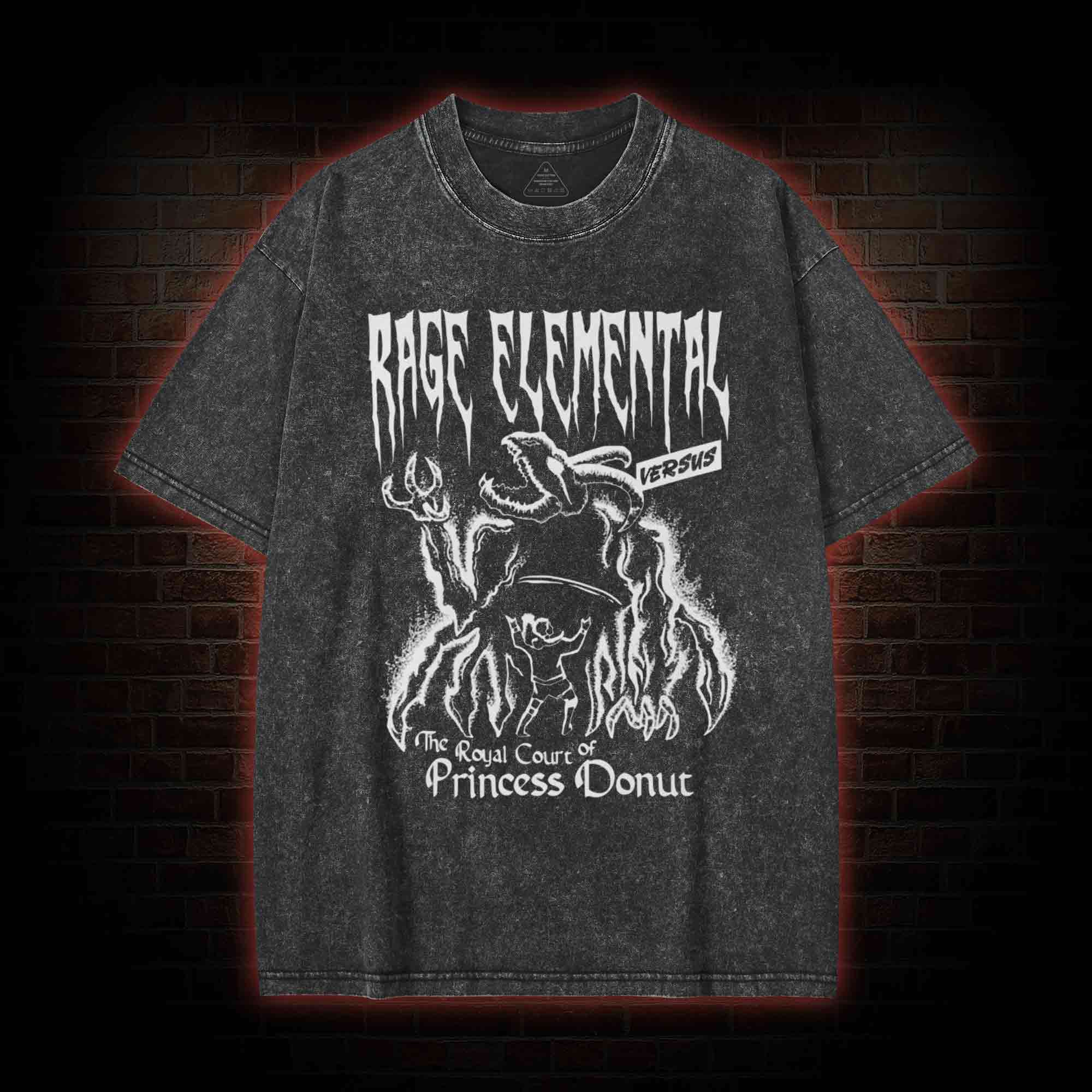 Rage Elemental Washed T-shirt