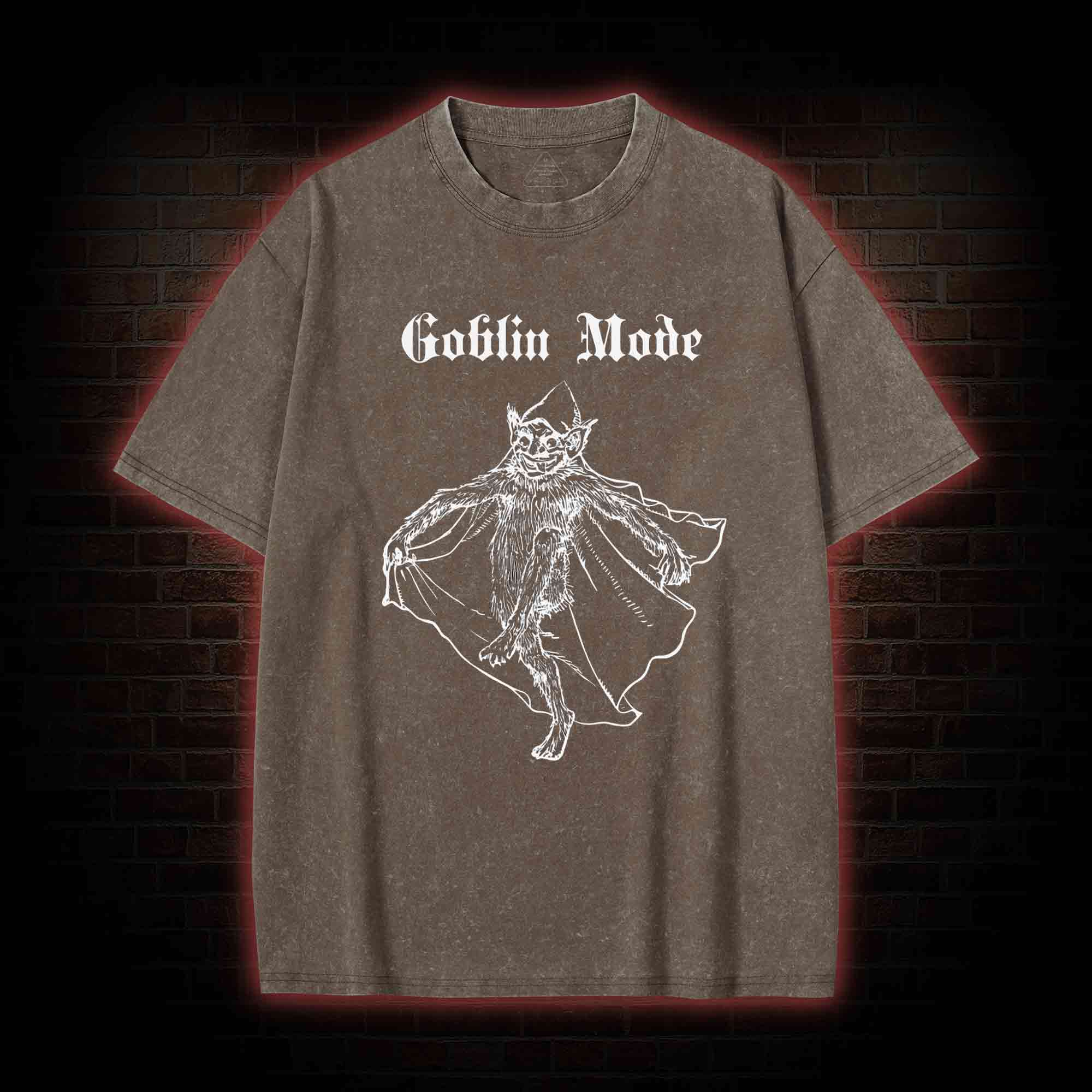 Goblin Mode Washed T-shirt