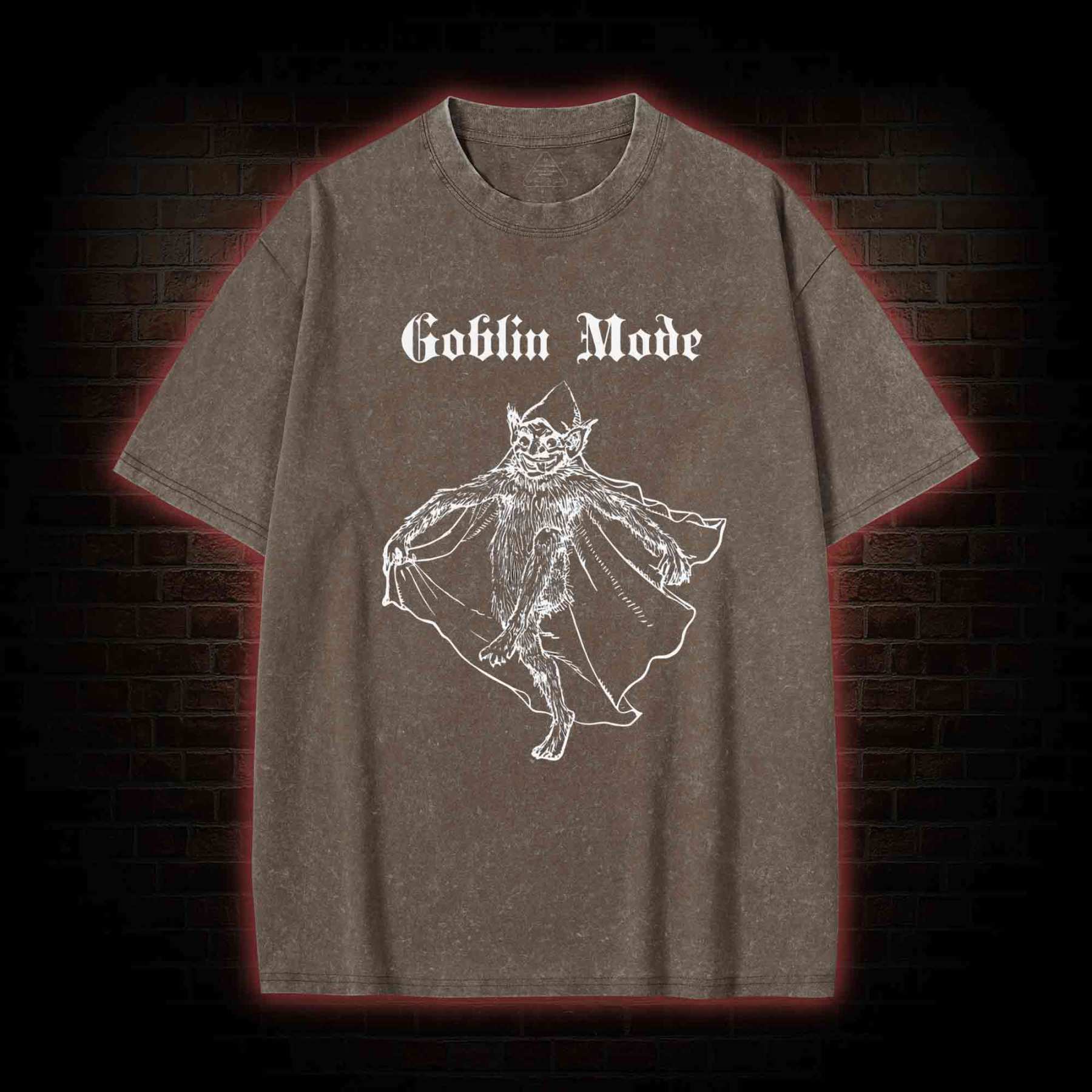 Goblin Mode Washed T-shirt