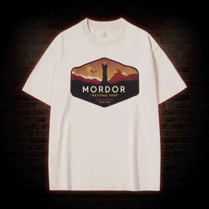 Mordor National Park Washed T-shirt