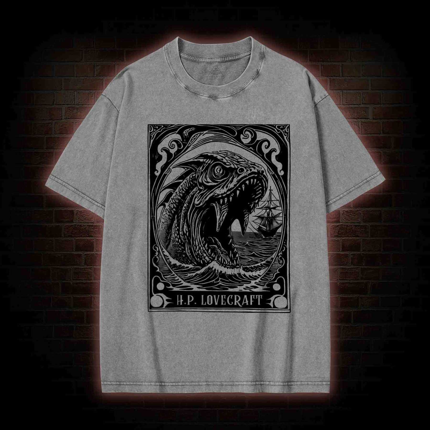 The Deep Ones Washed T-shirt