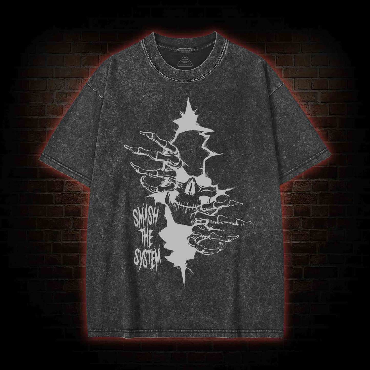 Smash the System Washed T-shirt