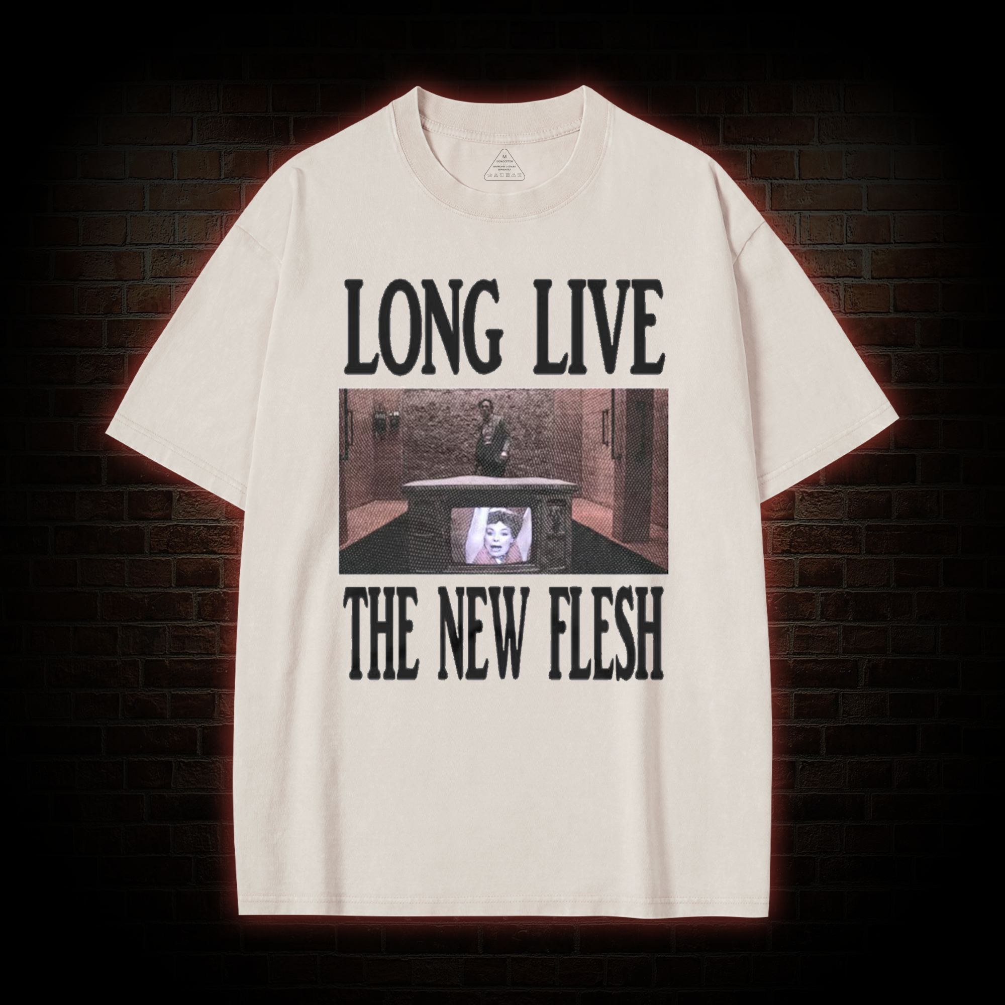 Body horror Washed T-shirt