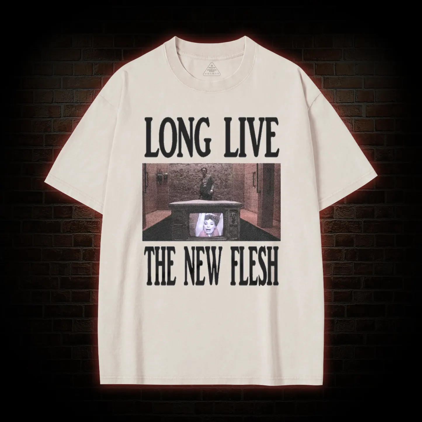 Body horror Washed T-shirt