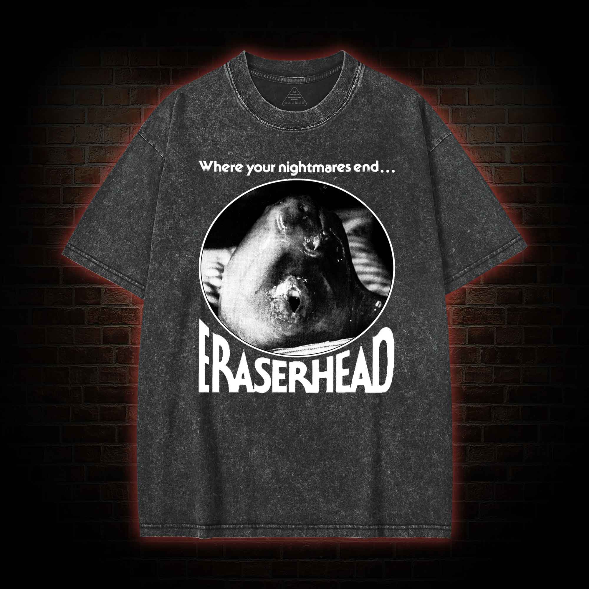 Eraserhead Baby Washed T-shirt