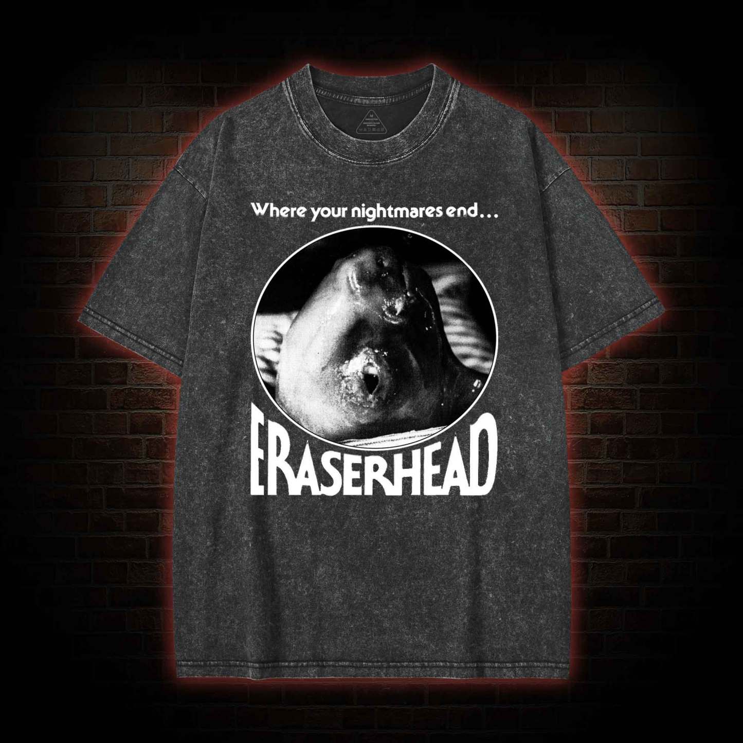 Eraserhead Baby Washed T-shirt