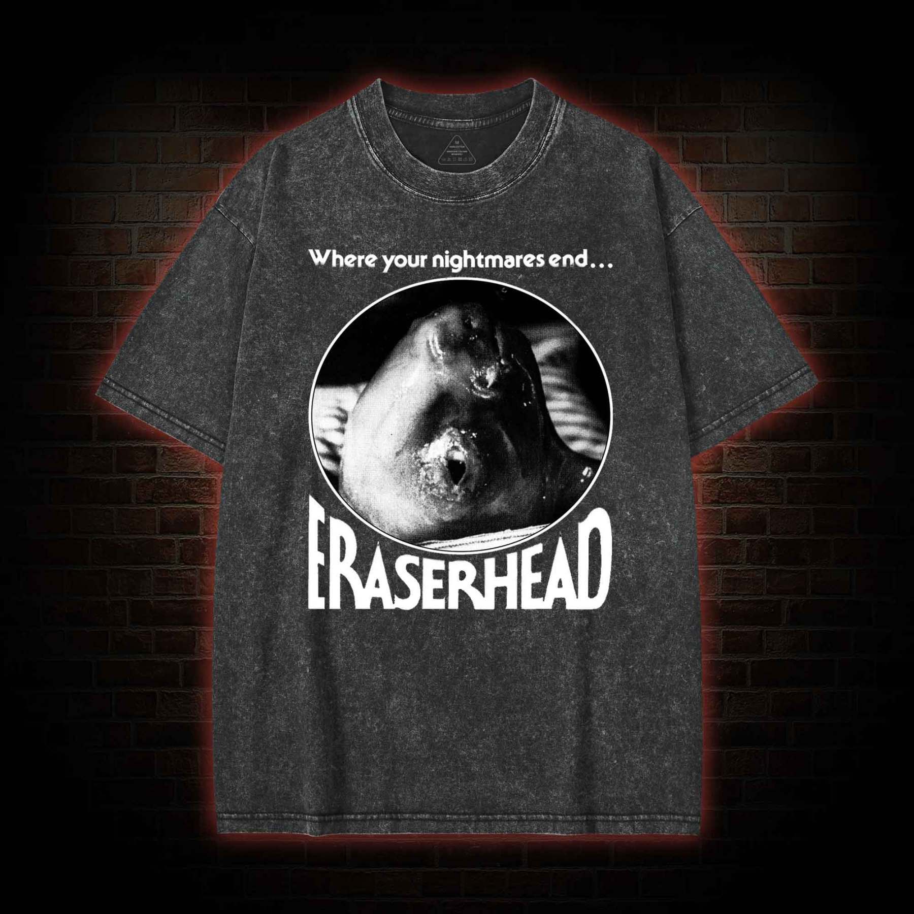 Eraserhead Baby Washed T-shirt