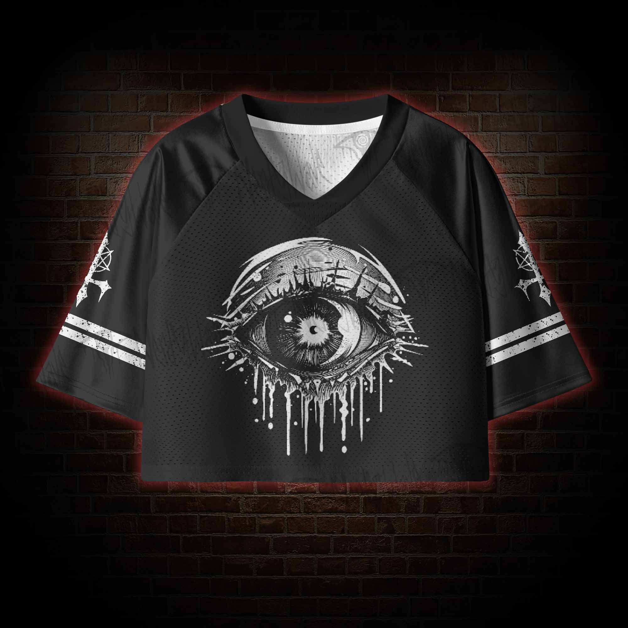 The Eye Women's Cropped Mesh Jersey