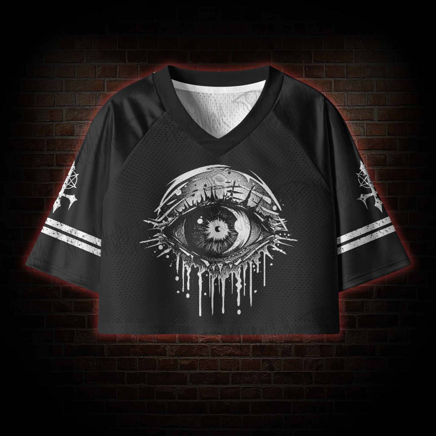 The Eye Women's Cropped Mesh Jersey