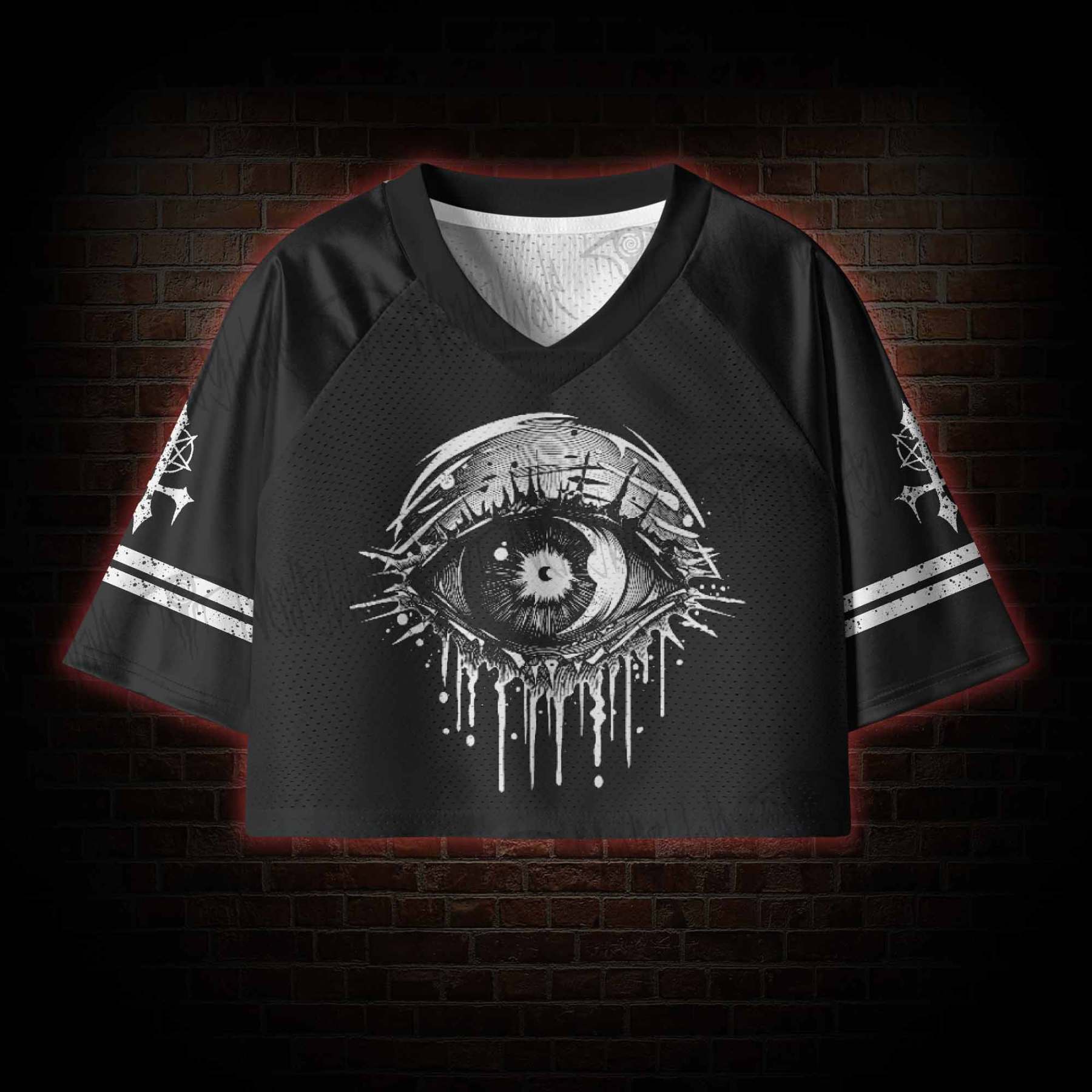 The Eye Women's Cropped Mesh Jersey