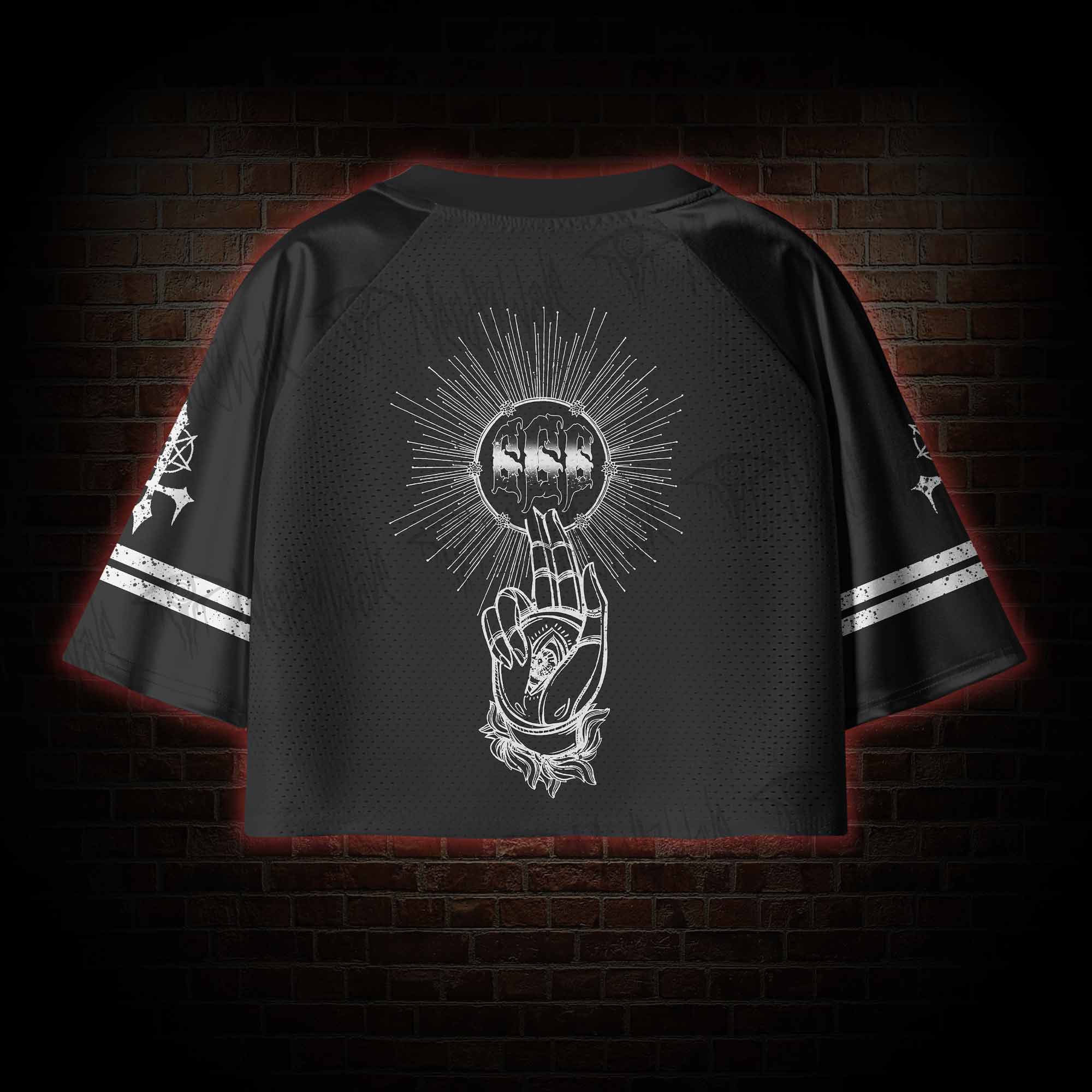 The Eye Women's Cropped Mesh Jersey