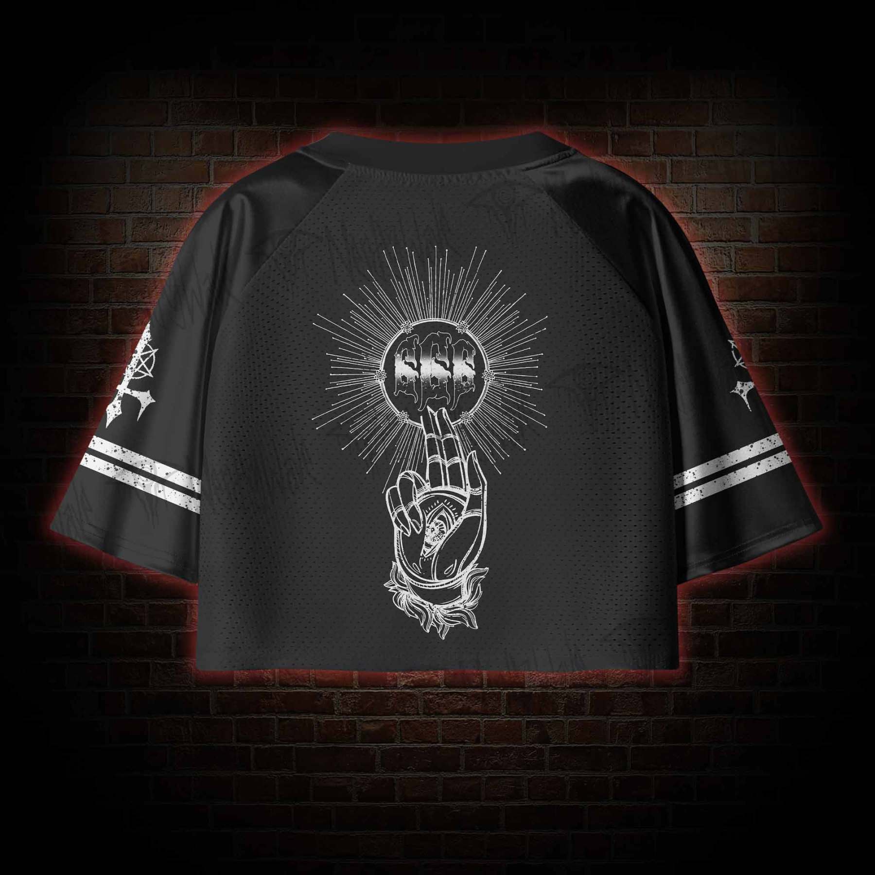 The Eye Women's Cropped Mesh Jersey