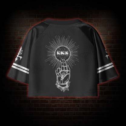 The Eye Women's Cropped Mesh Jersey