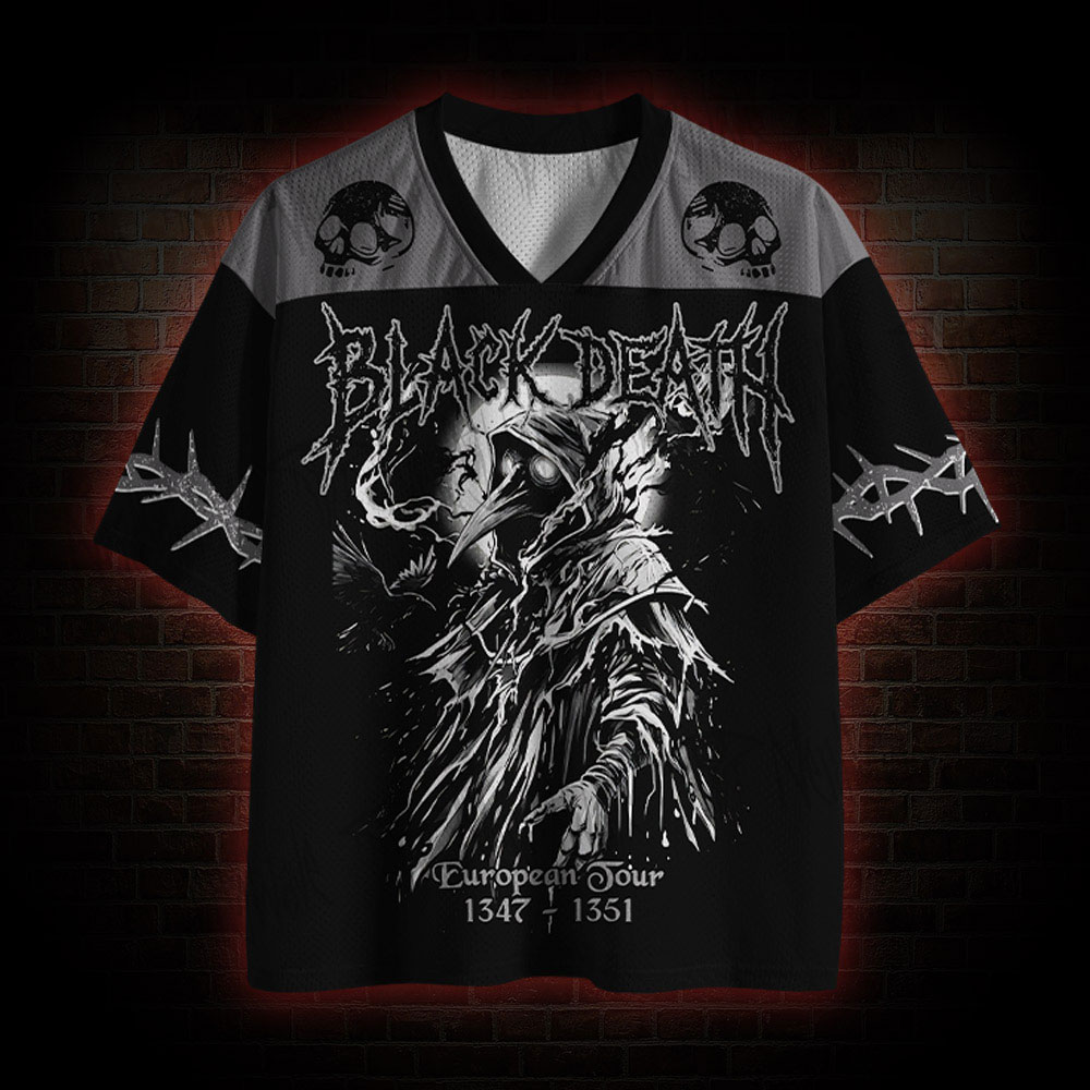 Black Death Mesh Jersey