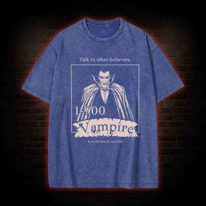 1-900 Vampire Washed T-shirt