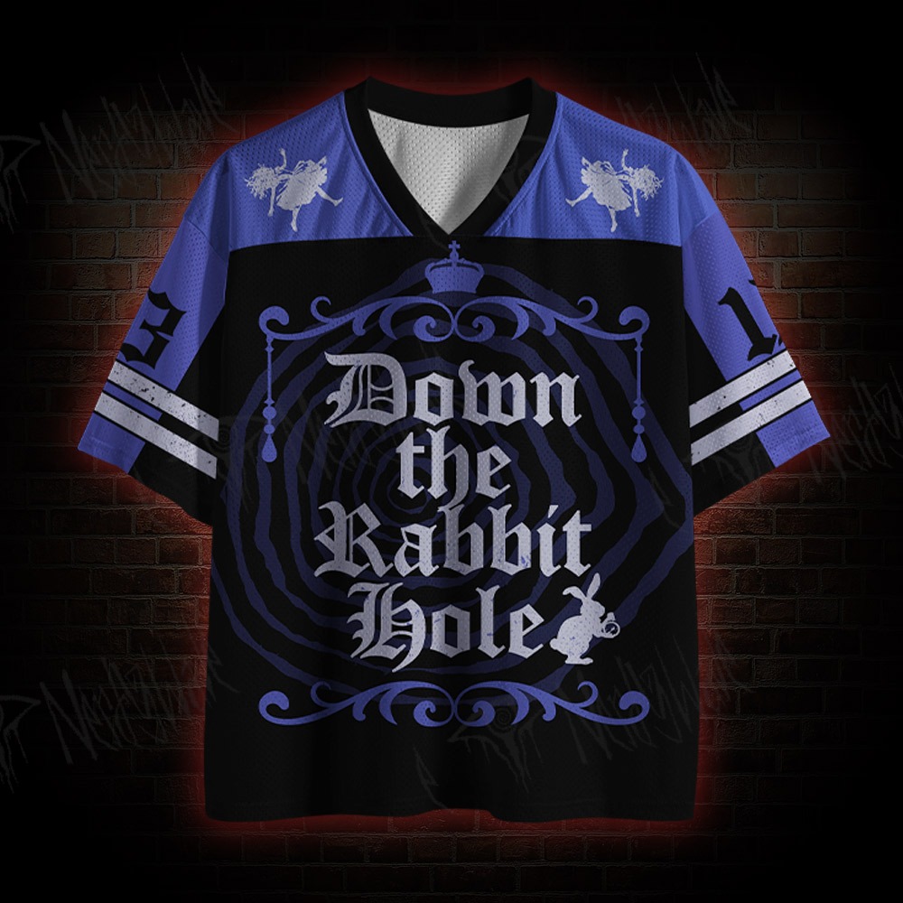 Down The Rabbit Hole Vintage Mesh Jersey