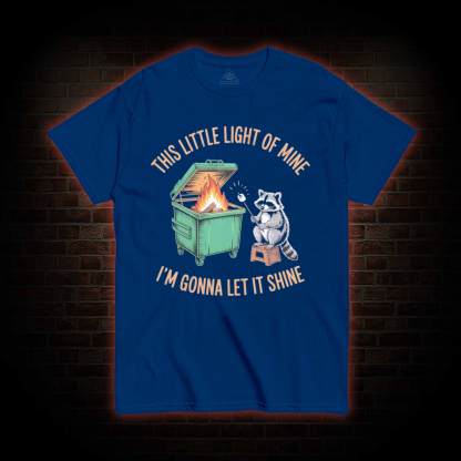 Dumpster Fire Raccoon T-shirt