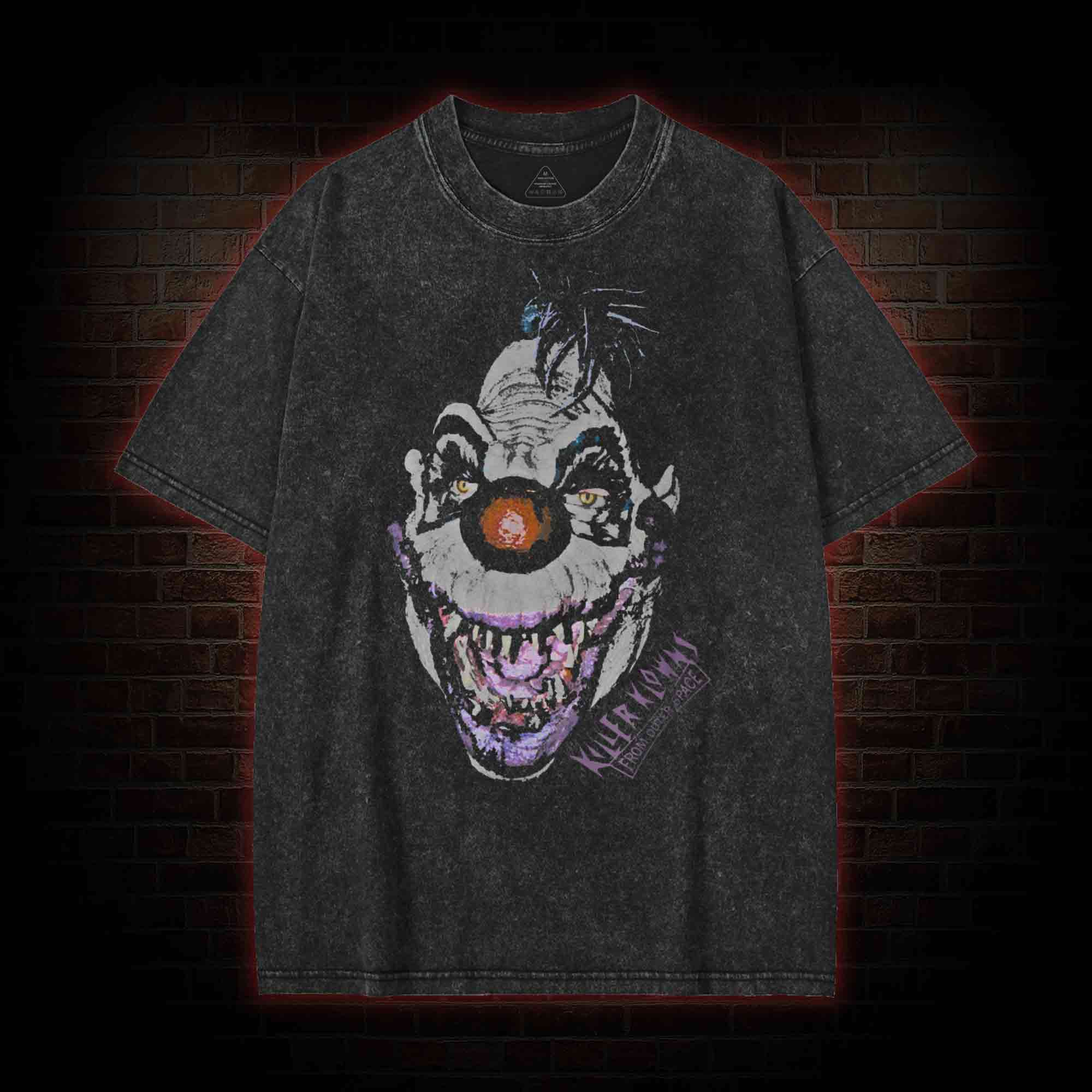 In Space No One can Eat Ice Cream Washed T-shirt