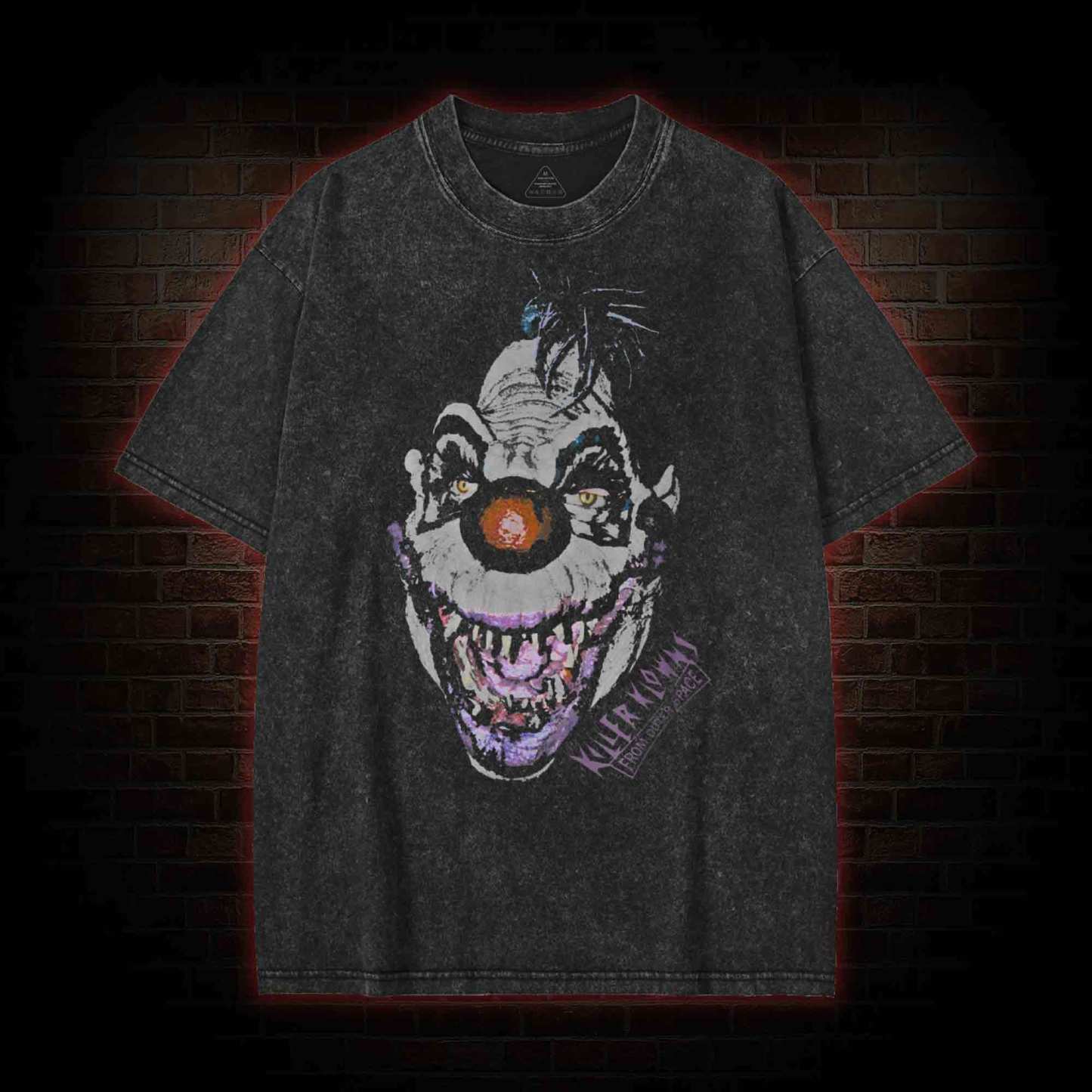 In Space No One can Eat Ice Cream Washed T-shirt