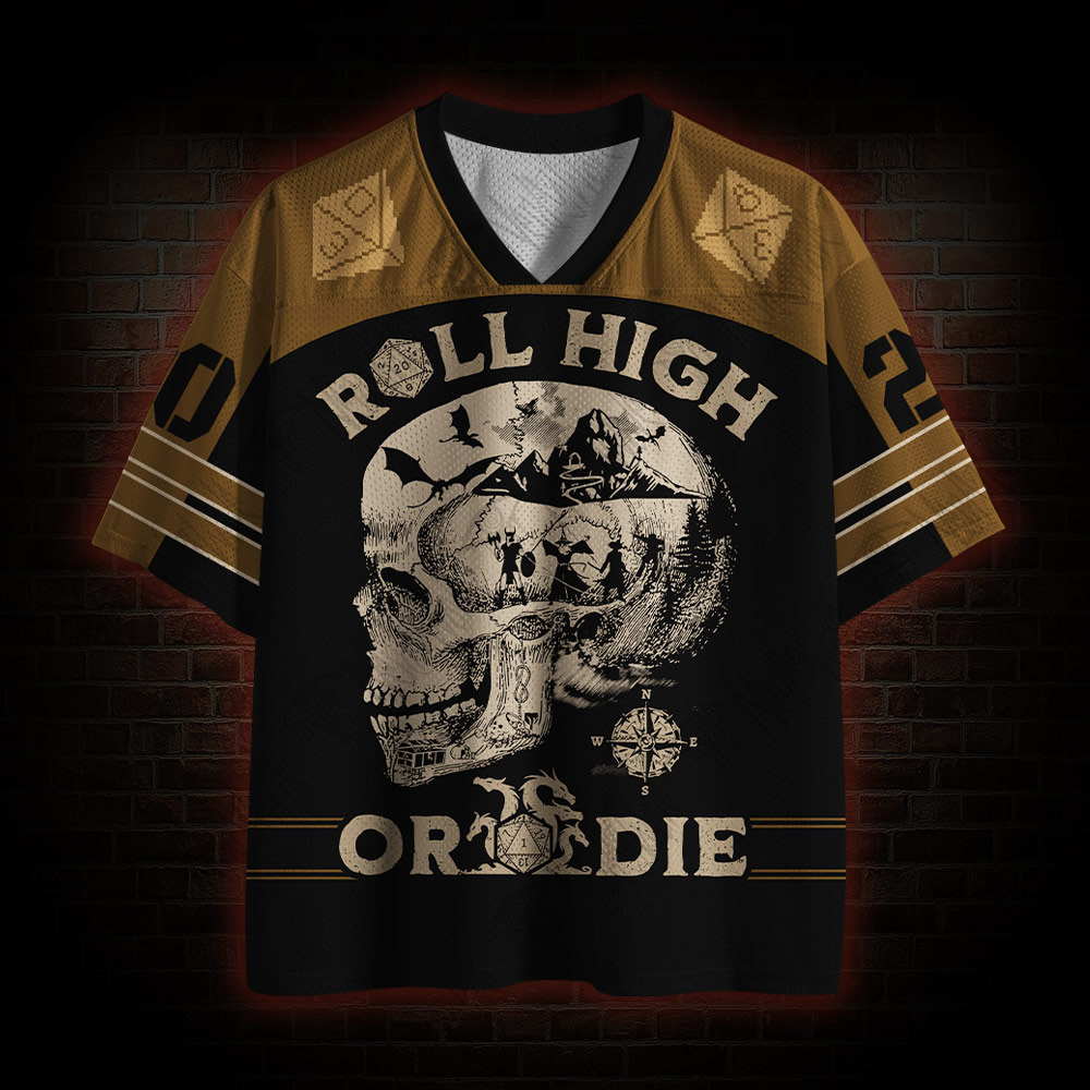 Roll High or Die Mesh Jersey