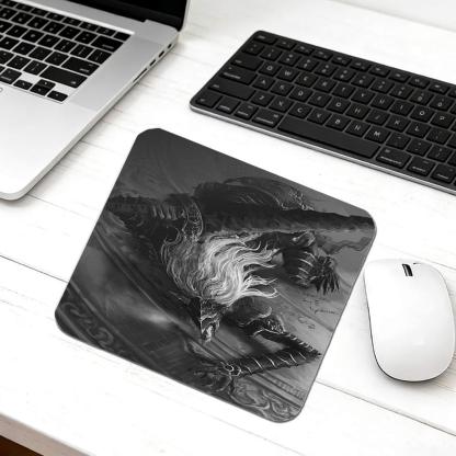 The Black Blade Mouse Pad
