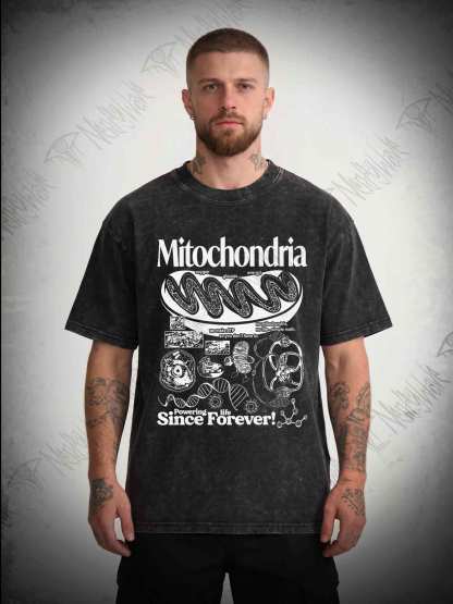 Mitochondria Vintage Washed T-shirt
