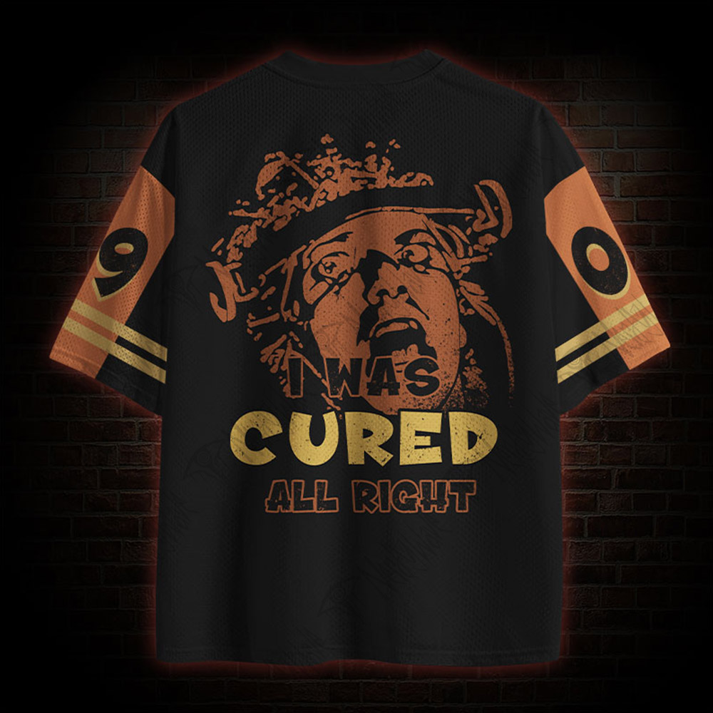 I was Cured All Right Vintage Mesh Jersey
