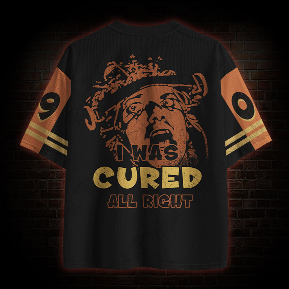 I was Cured All Right Vintage Mesh Jersey