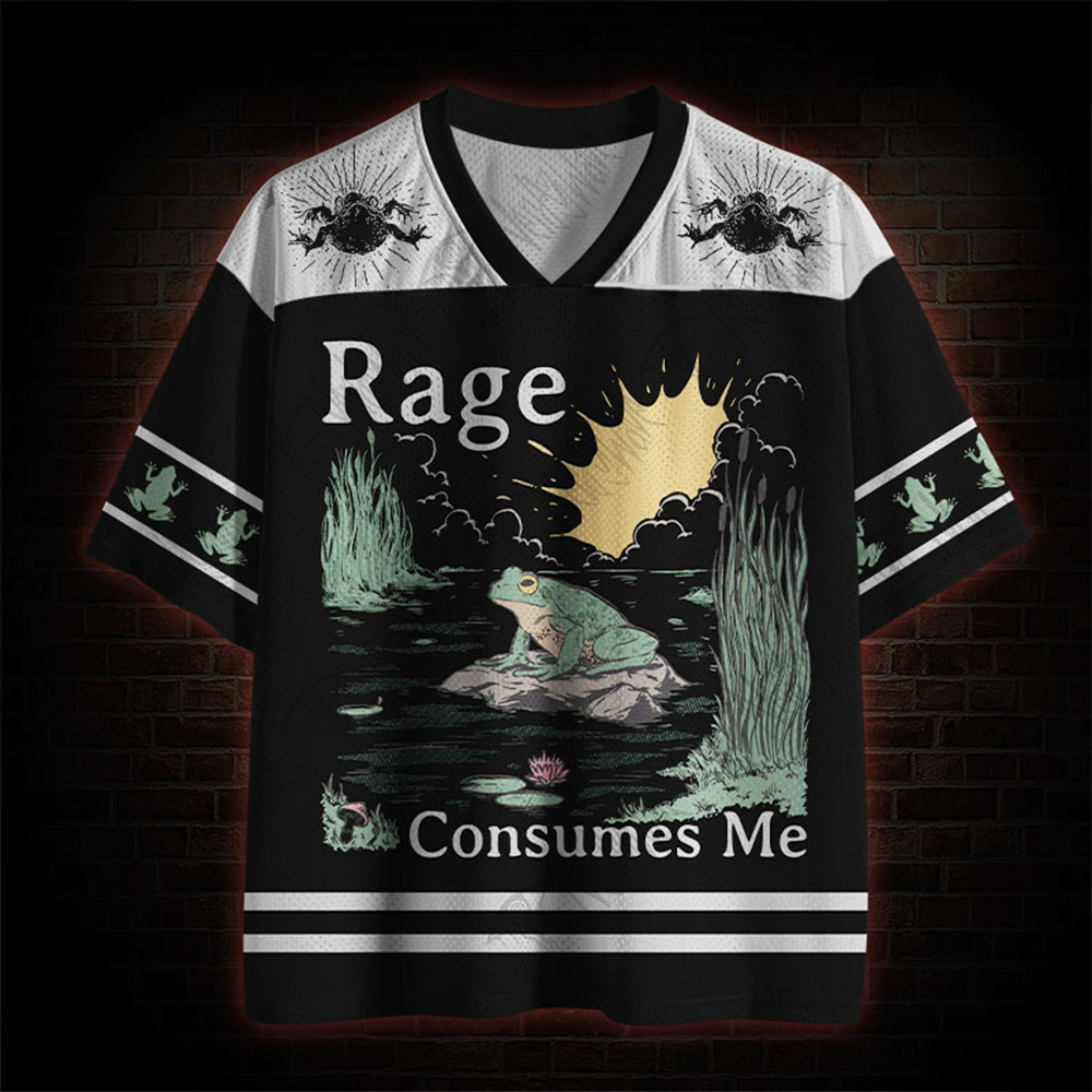 Rage Consumes Me Mesh Jersey