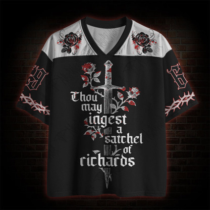 Thou may Ingest a Satchel of Richards Mesh Jersey