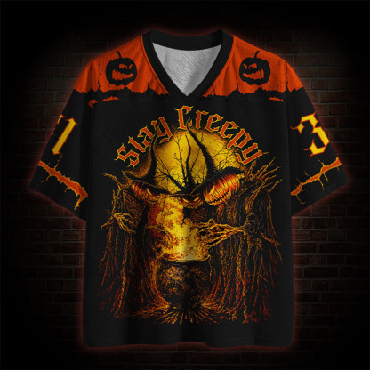 Stay Creepy Mesh Jersey
