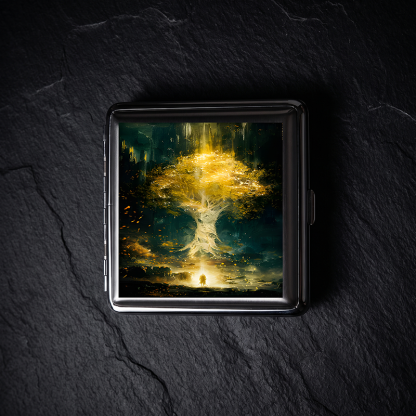 Grace of Gold Compressed Cigarette Box