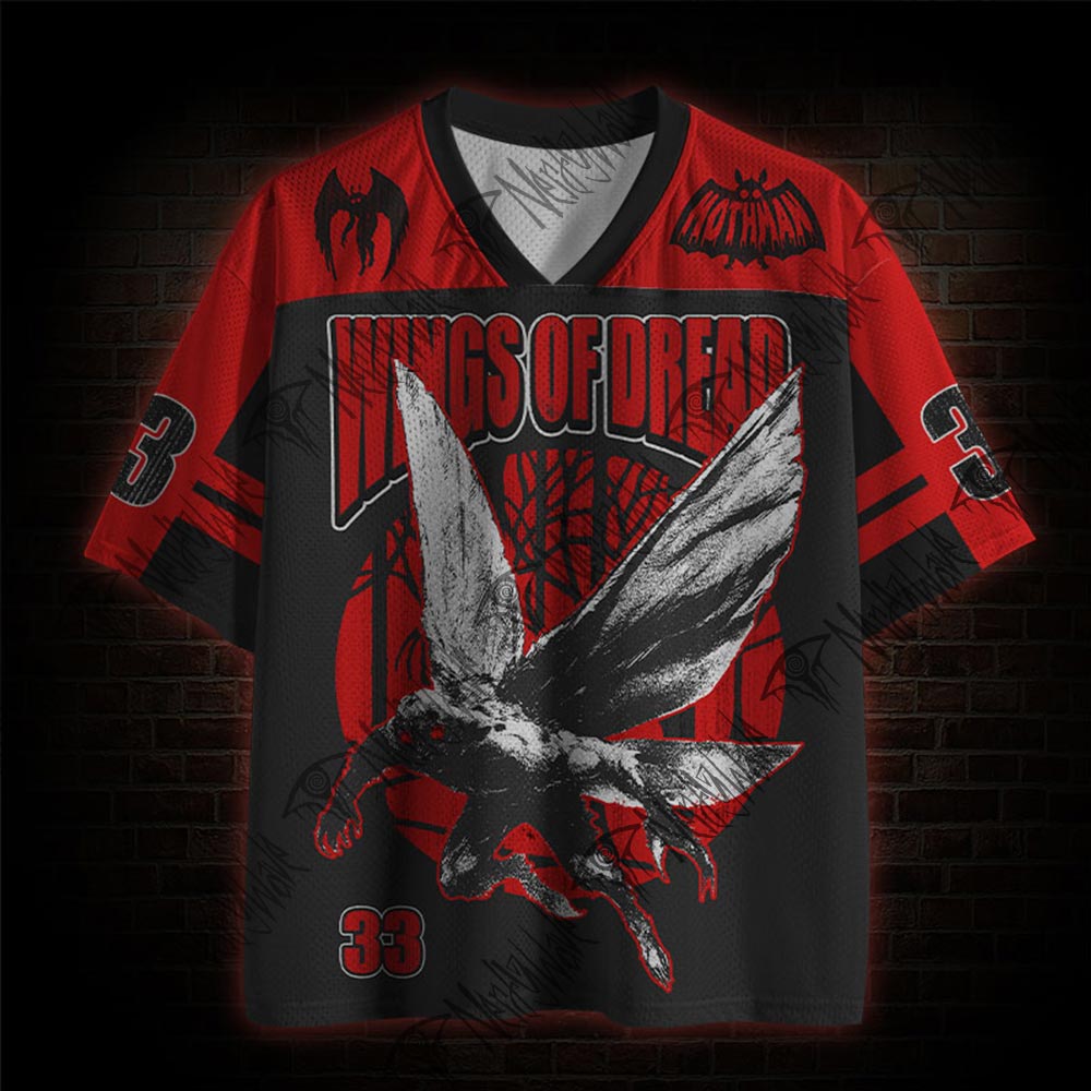 Mothman Cryptid Mesh Jersey