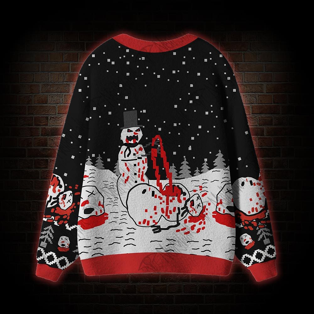 Killer Sonwman Cardigan Sweater