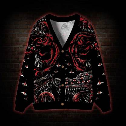 Dark Beast Cardigan Sweater