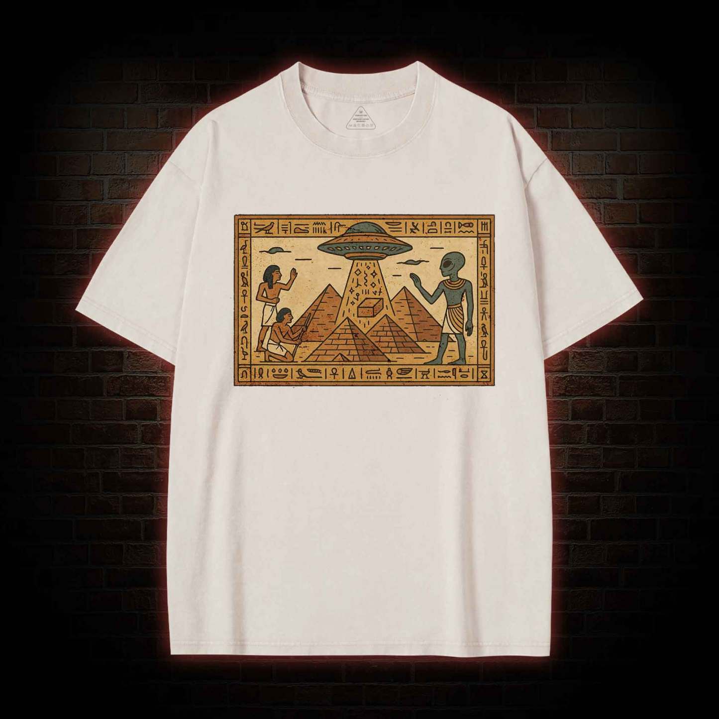 Ancient Aliens Washed T-shirt