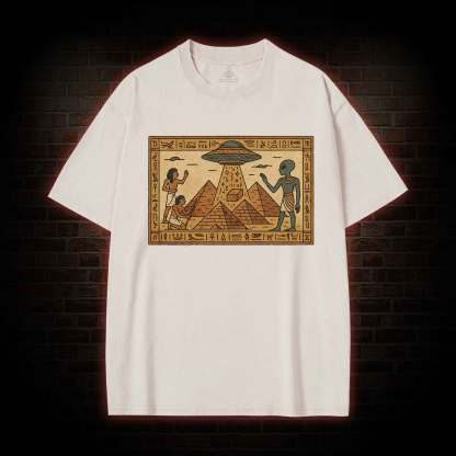Ancient Aliens Washed T-shirt