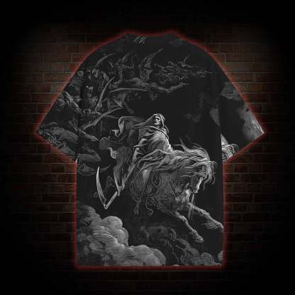 Death on the Pale Horse All Over Print T-shirt